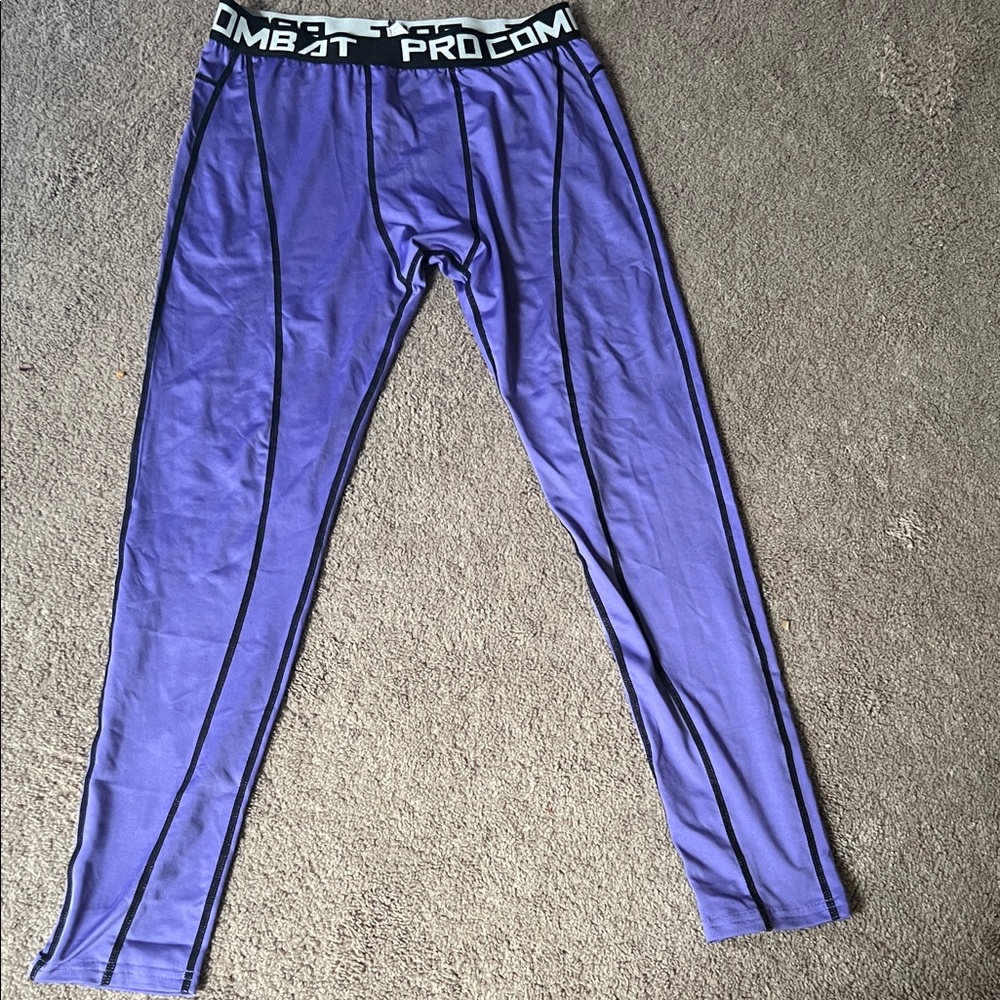 Purple Compression Pants